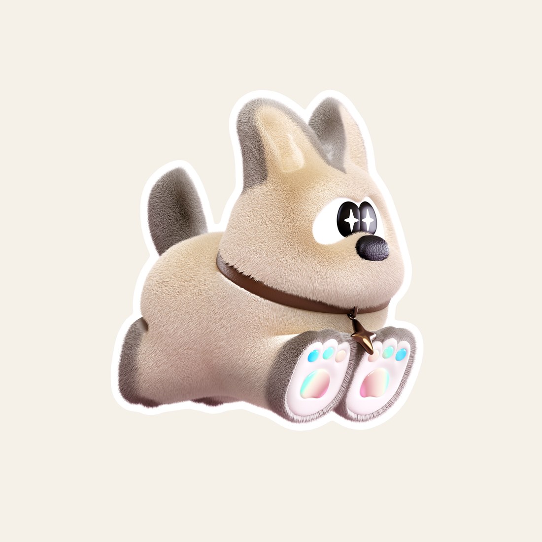 멍물이 — 무지개 발바닥